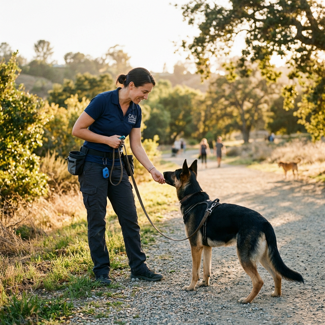 Training for aggressive dogs California